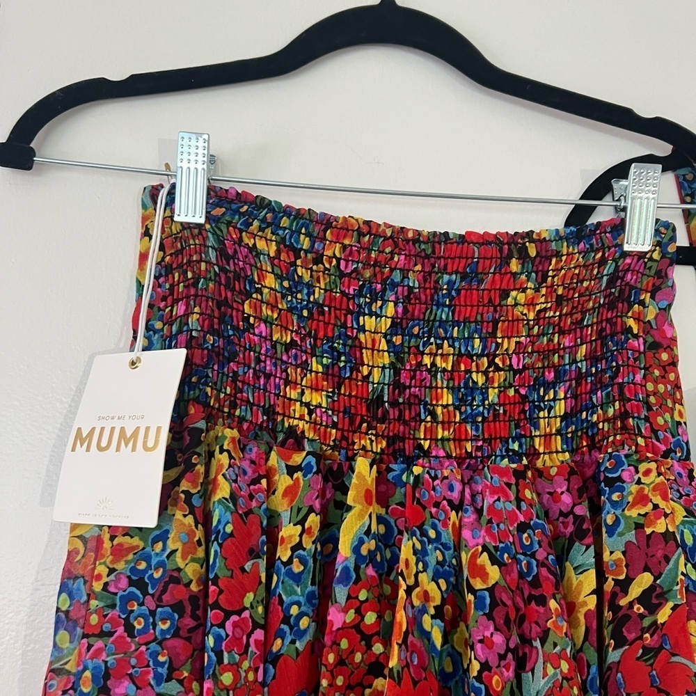 NWT Show Me Your MuMu SET Kaden Crop Top & Katrina Swing Skirt - Garden - XS - Picture 8 of 14